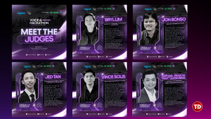 Pubmat created for introduction of the judges for Voice AI Hackathon 2026