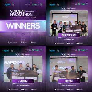Winners of the Voice AI Hackathon