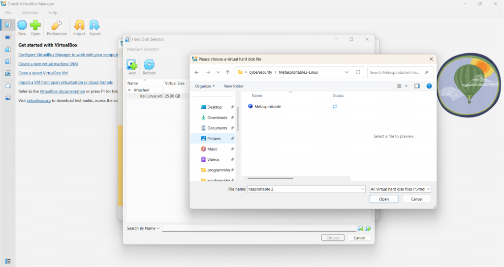 Metasploitable2 in VirtualBox 4