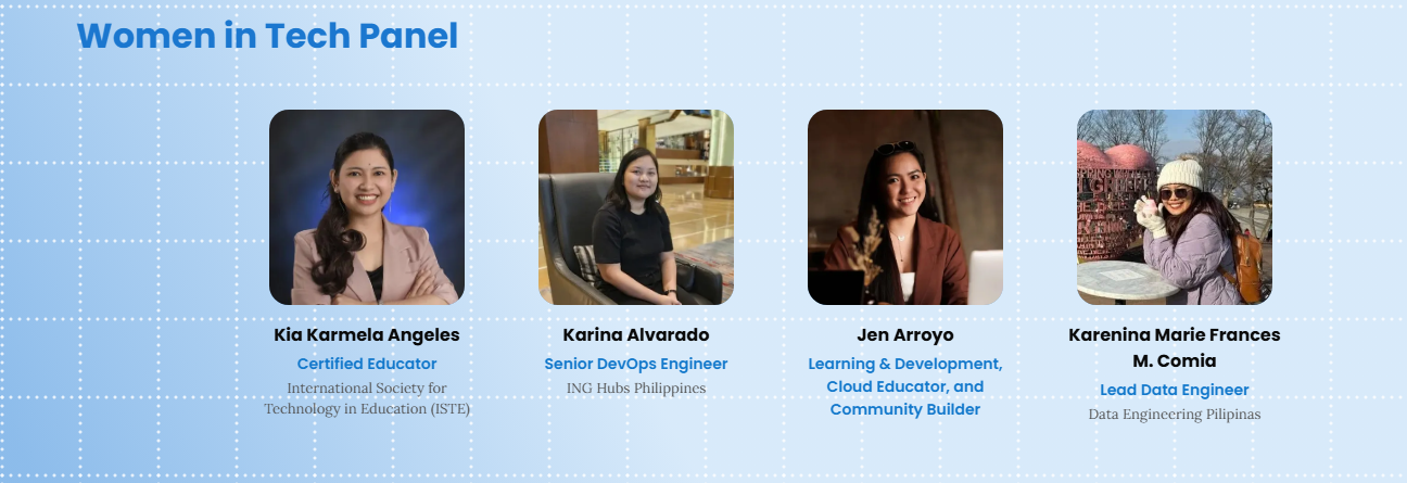 AWS Community Day Manila 2026 - Women In Tech Panel