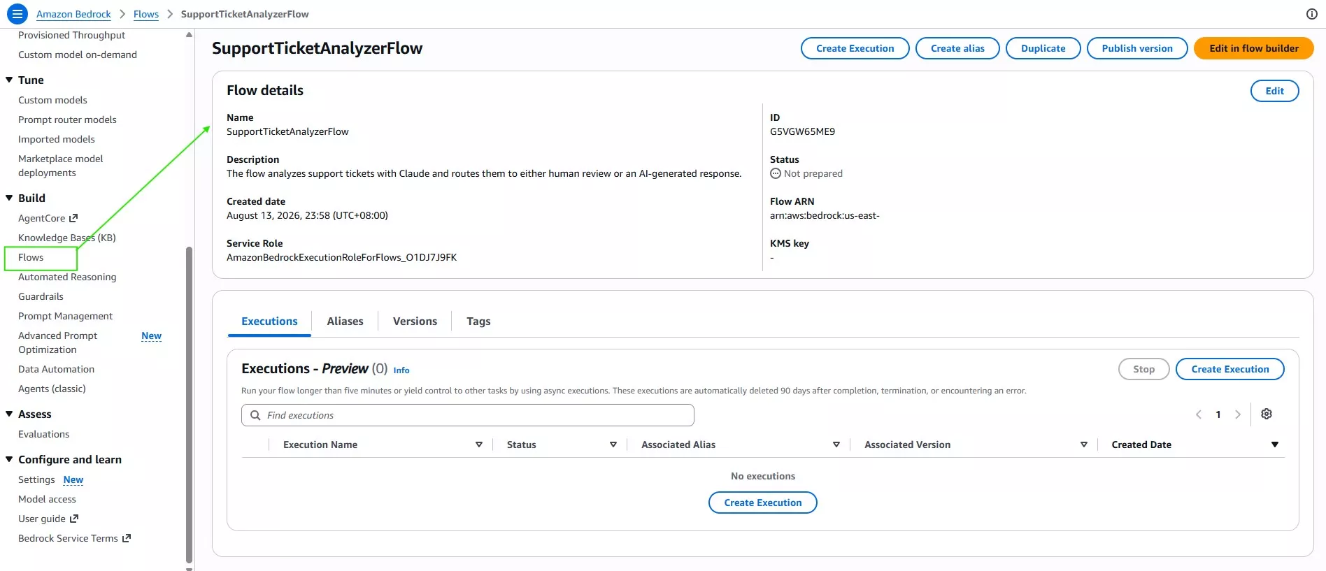 SupportTicketAnalyzerFlow