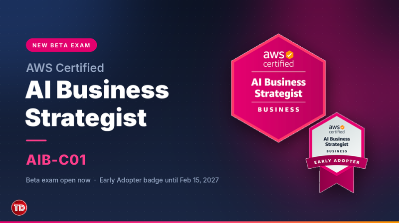 Introducing NEW AWS Certified AI Business Strategist AIB-C01 Certification
