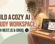 Cozy AI Study Workspace Thumbnail